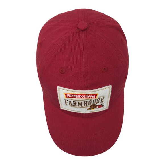 Pepperidge Farm Adjustable Cap Farmhouse Patch Logo Trucker Baseball Hat - Picture 6 of 14